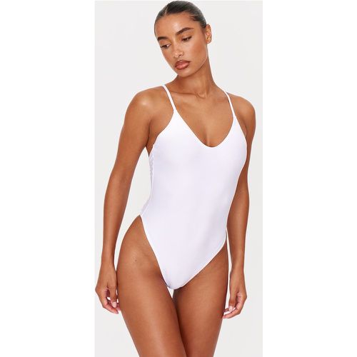 Maillot de bain à décolleté plongeant - PrettyLittleThing - Modalova