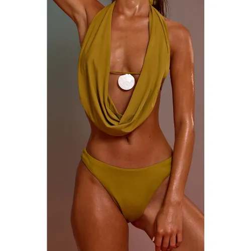 Bas de maillot de bain tanga échancré - PrettyLittleThing - Modalova