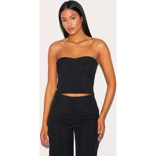 Tall Top corset de tailleur à détail replié - PrettyLittleThing - Modalova