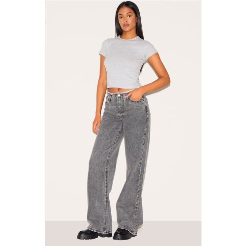 Tall Jean droit à taille basse élimée - PrettyLittleThing - Modalova