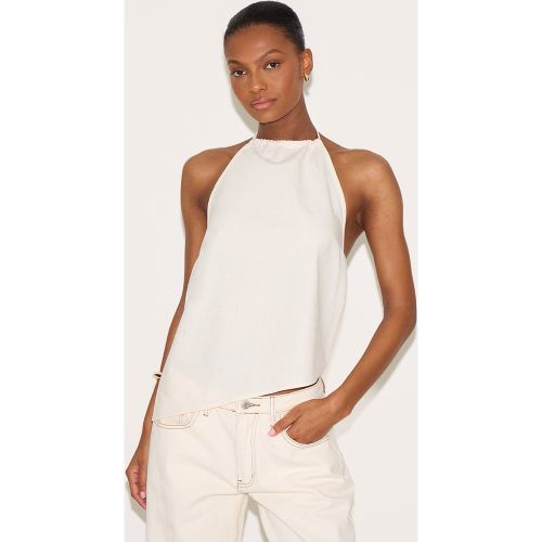 Top long à ourlet asymétrique - PrettyLittleThing - Modalova