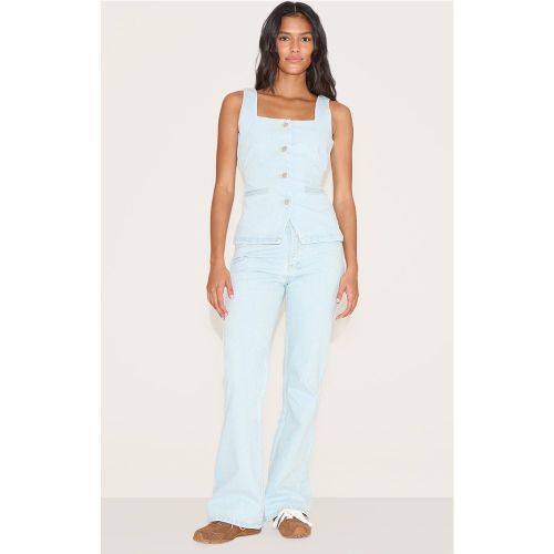 Jean droit taille mi-haute - PrettyLittleThing - Modalova