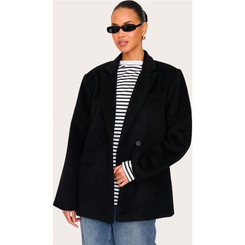 Blazer oversize en effet laine texturé - PrettyLittleThing - Modalova