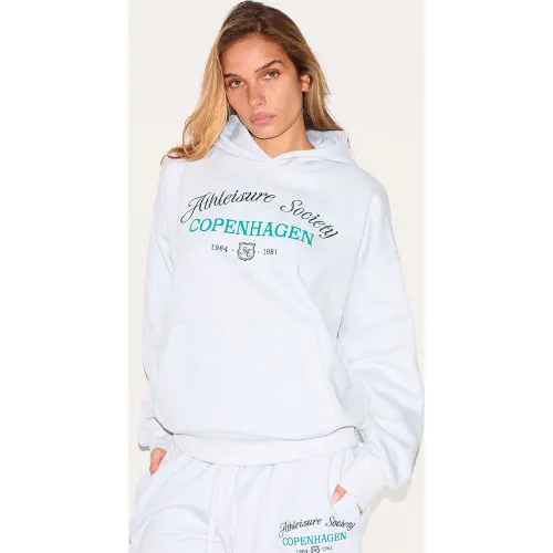 Hoodie deluxe brodé "New York" - PrettyLittleThing - Modalova