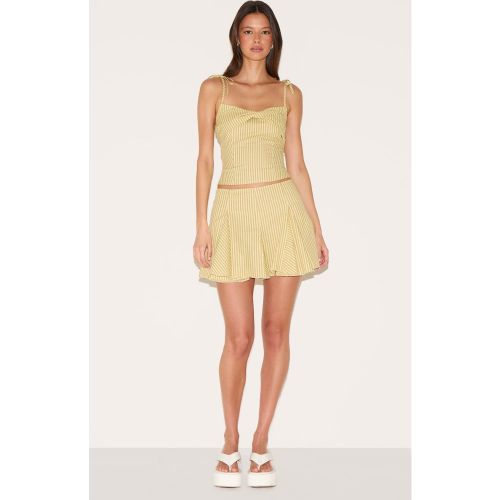 Mini-jupe plissée à rayures - PrettyLittleThing - Modalova