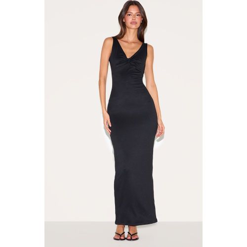 Robe longue doublée à buste torsadé et contours - PrettyLittleThing - Modalova