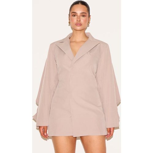 Shape Blazer tissé à taille cintrée ajustable - PrettyLittleThing - Modalova