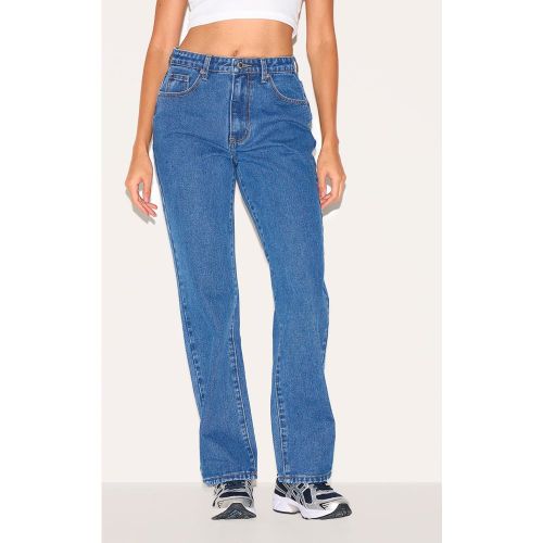 Jean droit à taille haute - PrettyLittleThing - Modalova