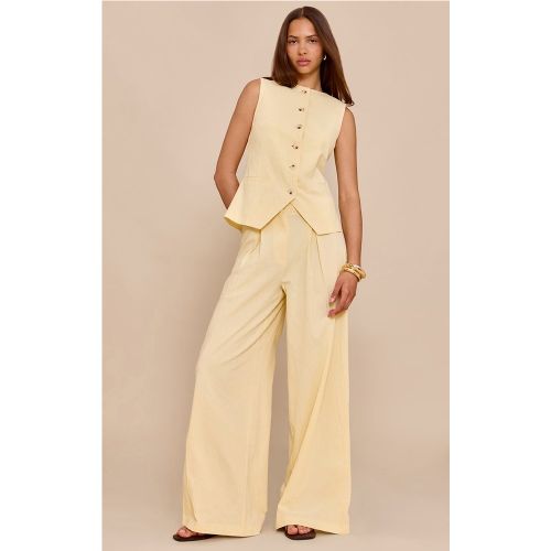 Pantalon large plissé - PrettyLittleThing - Modalova