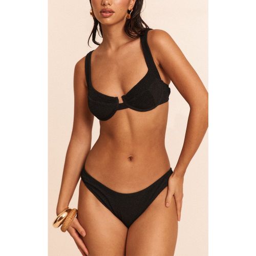 Mini bas de maillot de bain tanga crêpé - PrettyLittleThing - Modalova