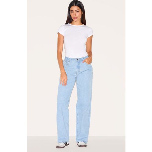 Jean droit à taille mi-haute - PrettyLittleThing - Modalova
