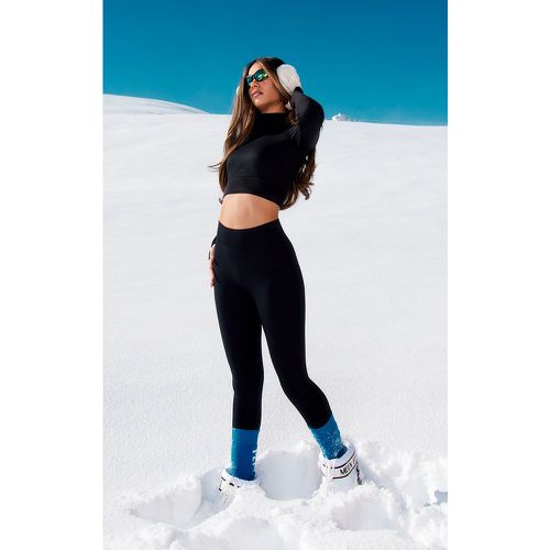 SKI Ensemble de ski top à capuche et legging sans coutures - PrettyLittleThing - Modalova