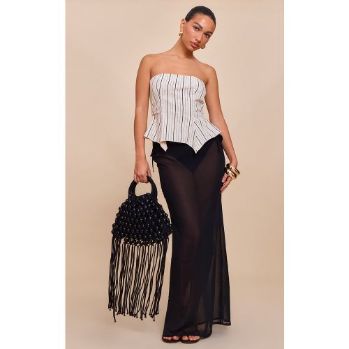 Jupe longue transparente à taille basse - PrettyLittleThing - Modalova
