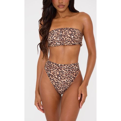 Bas de maillot de bain Mix & Match échancré taille haute - PrettyLittleThing - Modalova