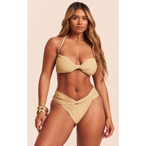 Shape Haut de maillot de bain bandeau torsadé devant - PrettyLittleThing - Modalova