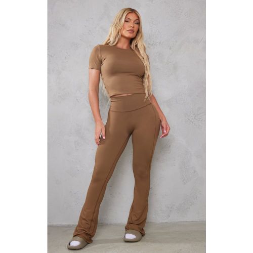 Pantalon de yoga flare Sculpt à taille haute - PrettyLittleThing - Modalova