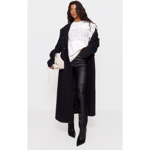 Jean coupe sablier enduit | Taille 38 - PrettyLittleThing - Modalova