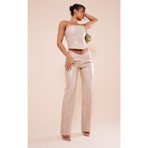 Pantalon à pinces droit - PrettyLittleThing - Modalova