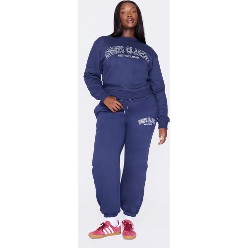 Plus Jogging à bas resserré et logo brodé "Sports Classic" - PrettyLittleThing - Modalova