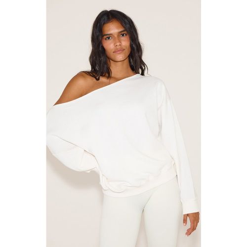 Sweat oversize à épaule dénudée - PrettyLittleThing - Modalova