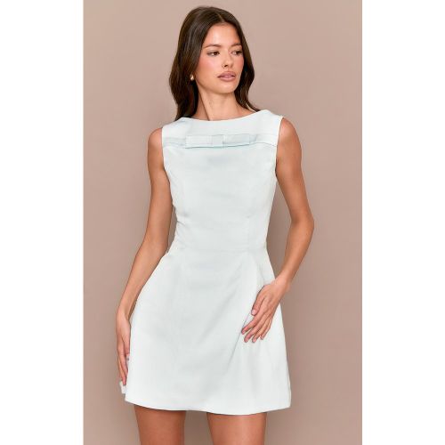 Robe de tailleur trapèze deluxe à détail noeud - PrettyLittleThing - Modalova
