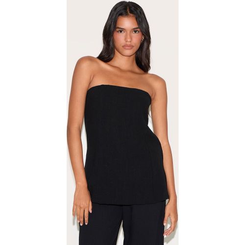 Top bustier long léger tissé - PrettyLittleThing - Modalova