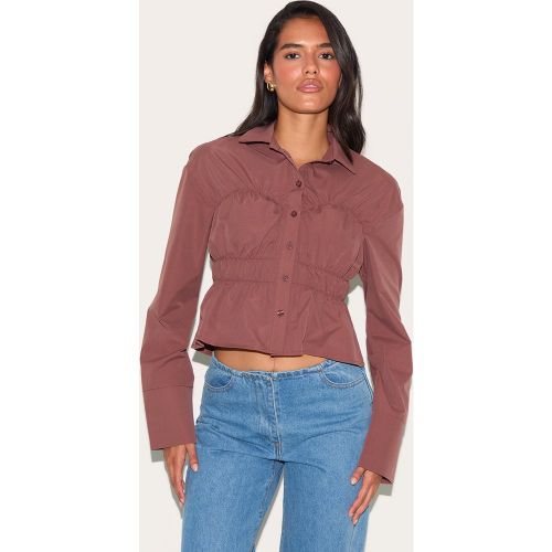 Chemise froncée | Taille 34 - PrettyLittleThing - Modalova