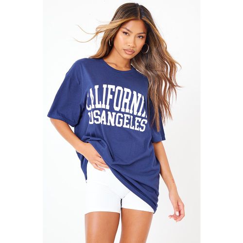 T-shirt oversize à imprimé California Los Angeles - PrettyLittleThing - Modalova