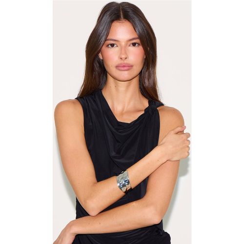 Bracelet jonc texturé - PrettyLittleThing - Modalova