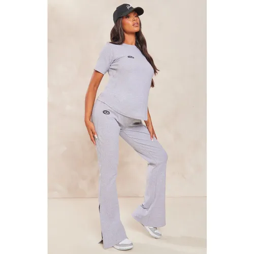 Maternité Pantalon de grossesse fendu à logo - PrettyLittleThing - Modalova