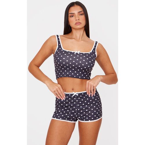 Débardeur de pyjama à pois - PrettyLittleThing - Modalova