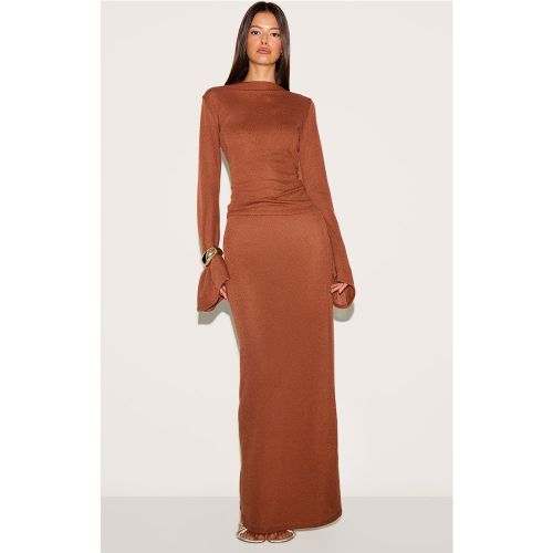 Jupe longue texturée - PrettyLittleThing - Modalova