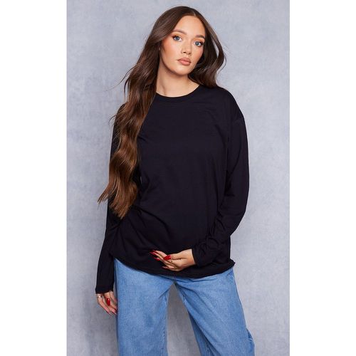 Maternité T-shirt de grossesse oversize à manches longues - PrettyLittleThing - Modalova