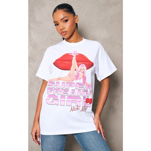 T-shirt à imprimé Nicki Minaj - PrettyLittleThing - Modalova