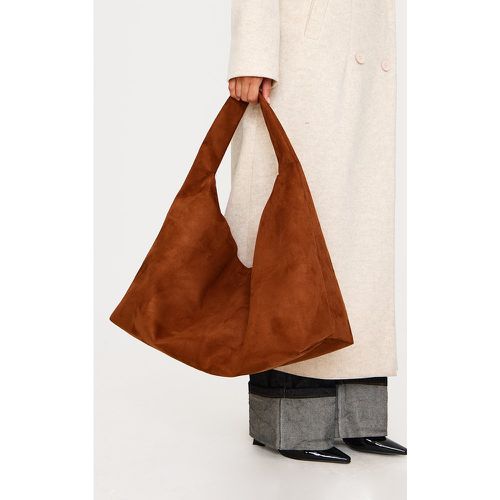 Tote bag oversize ample en suédine - PrettyLittleThing - Modalova