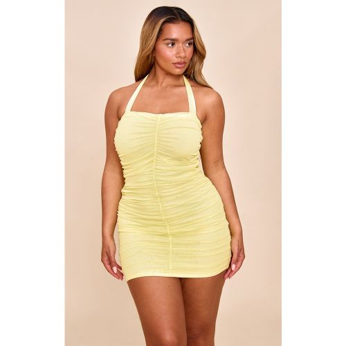 Shape Mini robe en mesh froncée à dos nu - PrettyLittleThing - Modalova