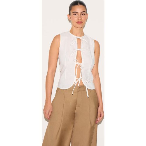 Gilet léger tissé noué devant | Taille 38 - PrettyLittleThing - Modalova