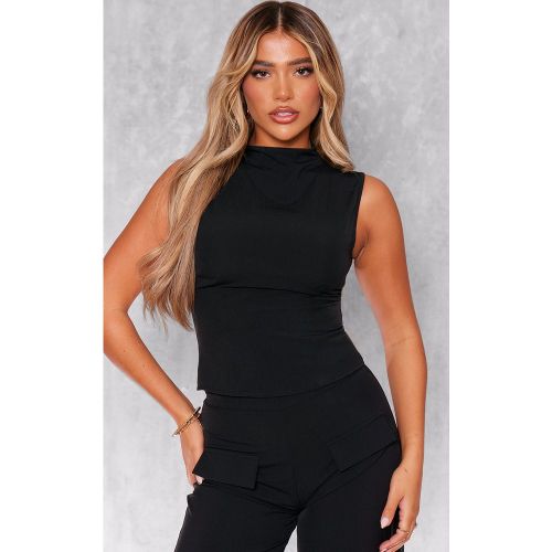 Top long de tailleur tissé à zip - PrettyLittleThing - Modalova