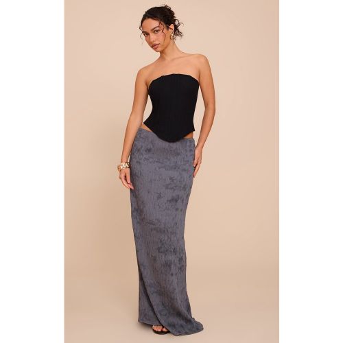 Jupe longue texturée imprimé - PrettyLittleThing - Modalova