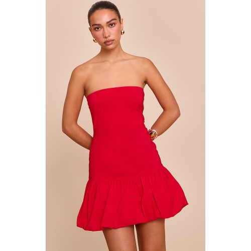 Robe bustier bouffante tissée stretch - PrettyLittleThing - Modalova