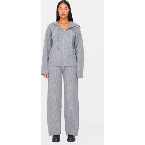 Tall Pantalon large en maille tricot | Taille Large - PrettyLittleThing - Modalova