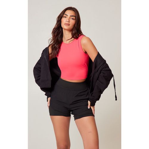 PLT RUN Top basique en Sculpt rembourré à dos nageur - PrettyLittleThing - Modalova