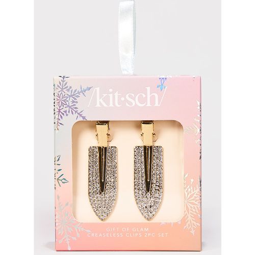 Kitsch Set de 2 barrettes pour un effet lisse Gift of Glam - PrettyLittleThing - Modalova