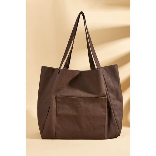 Tote sac tissé marron café - CUPSHE - Modalova