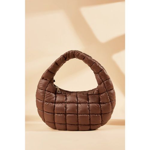 Sac baguette marron matelassé en forme de croissant - CUPSHE - Modalova