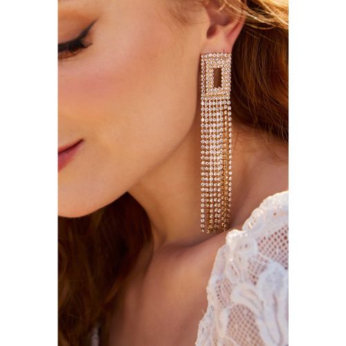 Boucles d'oreilles dorés - CUPSHE - Modalova