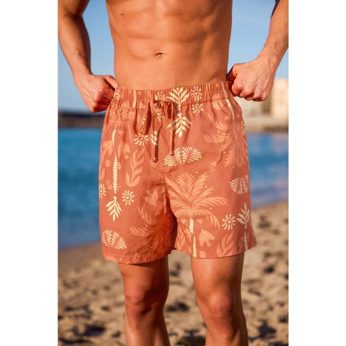 Short de plage tropical taille à cordon - CUPSHE - Modalova