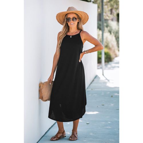 Robe à bretelles maxi fluide avec col scoop - CUPSHE - Modalova