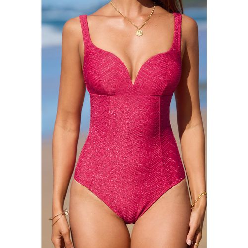 Maillot de bain une pièce amincissant en lurex - CUPSHE - Modalova