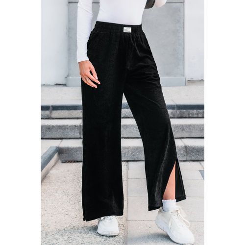 Pantalon à jambes larges en velours côtelé - CUPSHE - Modalova